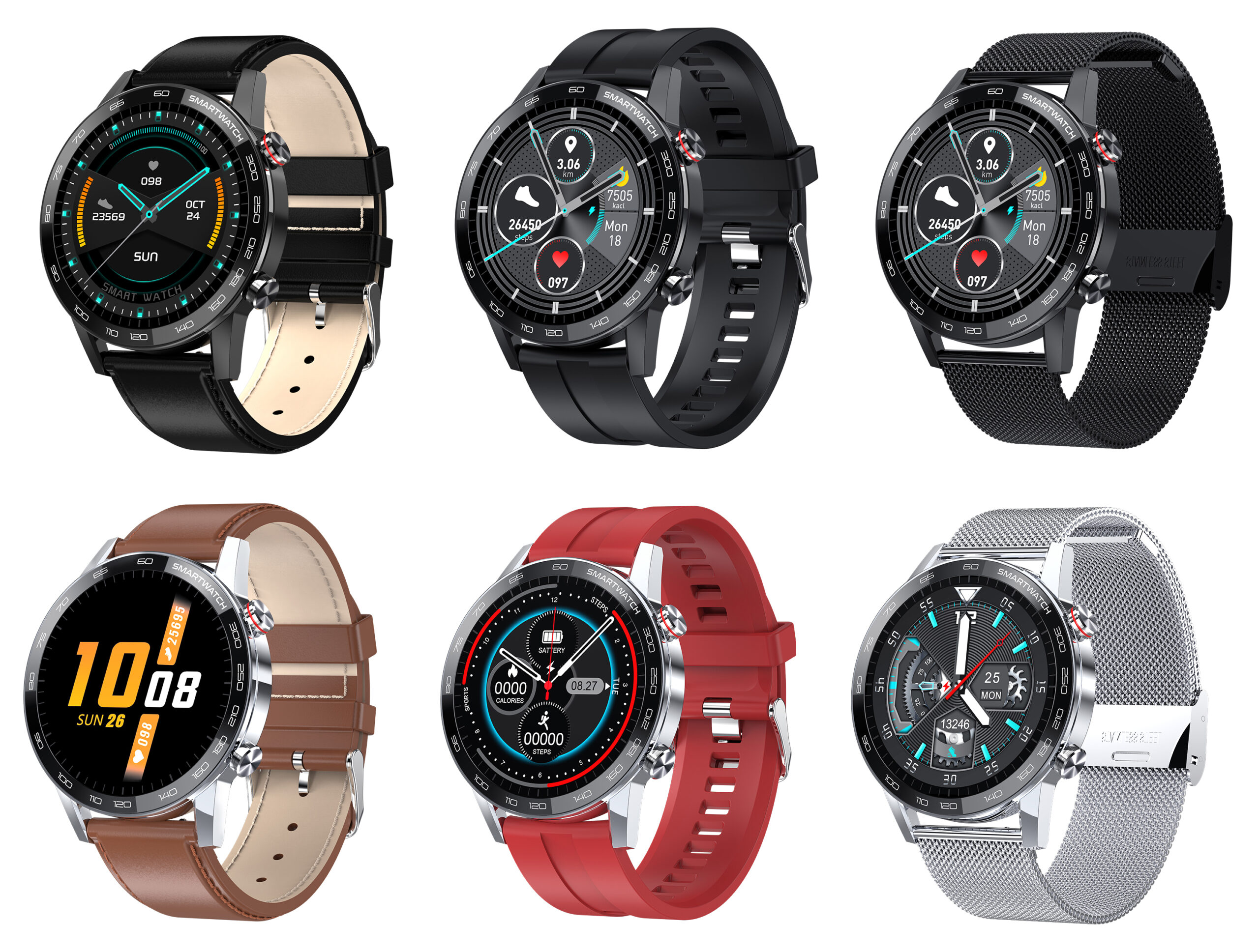 ZEGAREK SMARTWATCH L16 PULSOKSYMETR EKG HD POLSKIE MENU - obrazek 2