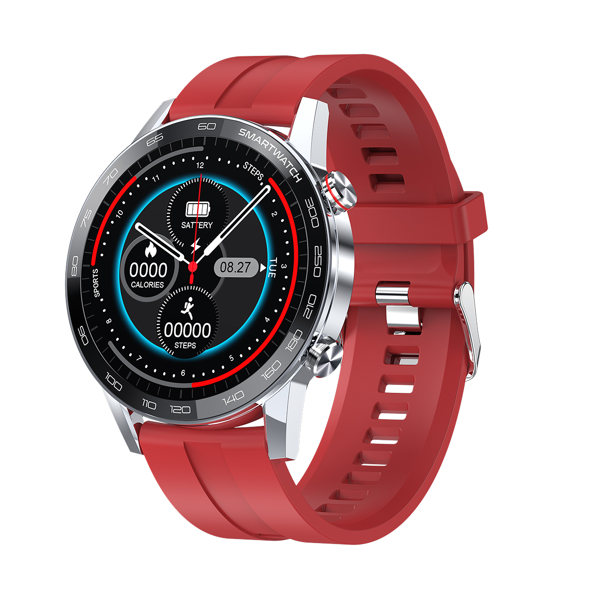 ZEGAREK SMARTWATCH L16 PULSOKSYMETR EKG HD POLSKIE MENU - obrazek 8